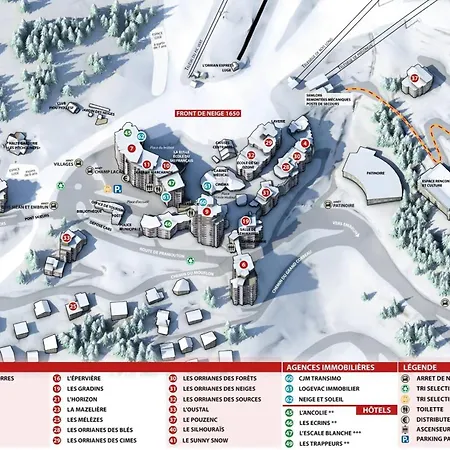 Les Carlines - 4 Personnes 1650 Mae-6174 Apartment Les Orres